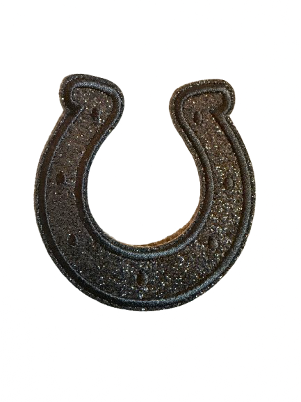 Glitter Horseshoe Patch