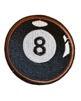 8 Ball Patch 4d