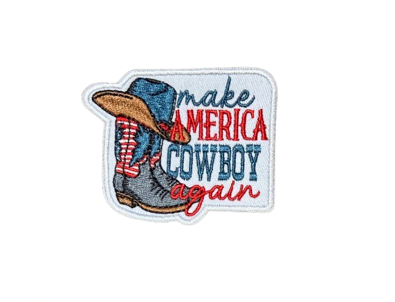 Make America Cowboy Again Patch 14m