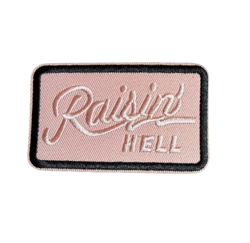 Raisin’ Hell Pink Patch 12p