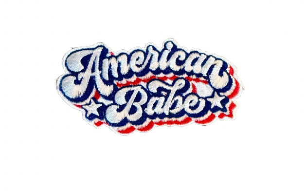 American Babe Patch Cutout