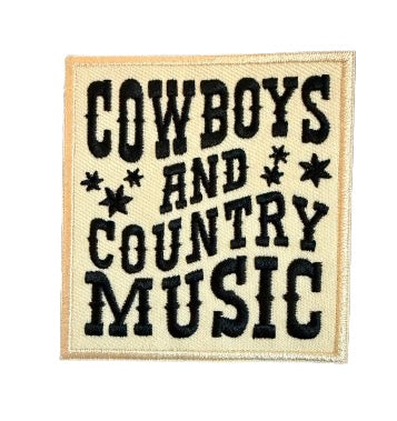 Cowboys and Country Music Patch