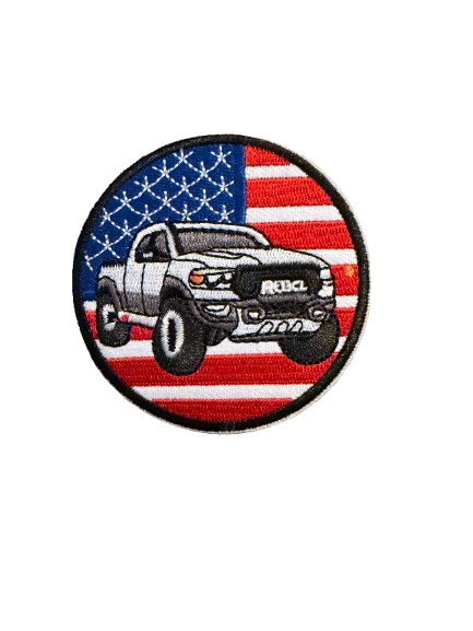 American Flag Truck Patch 21b