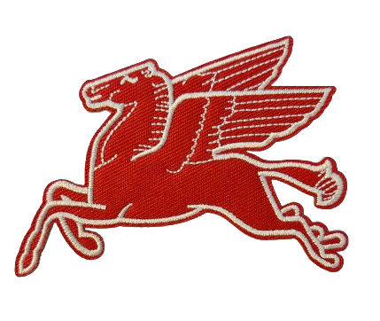 MOBILE Pegasus Gas 3.25” Iron On Ready Petroliana