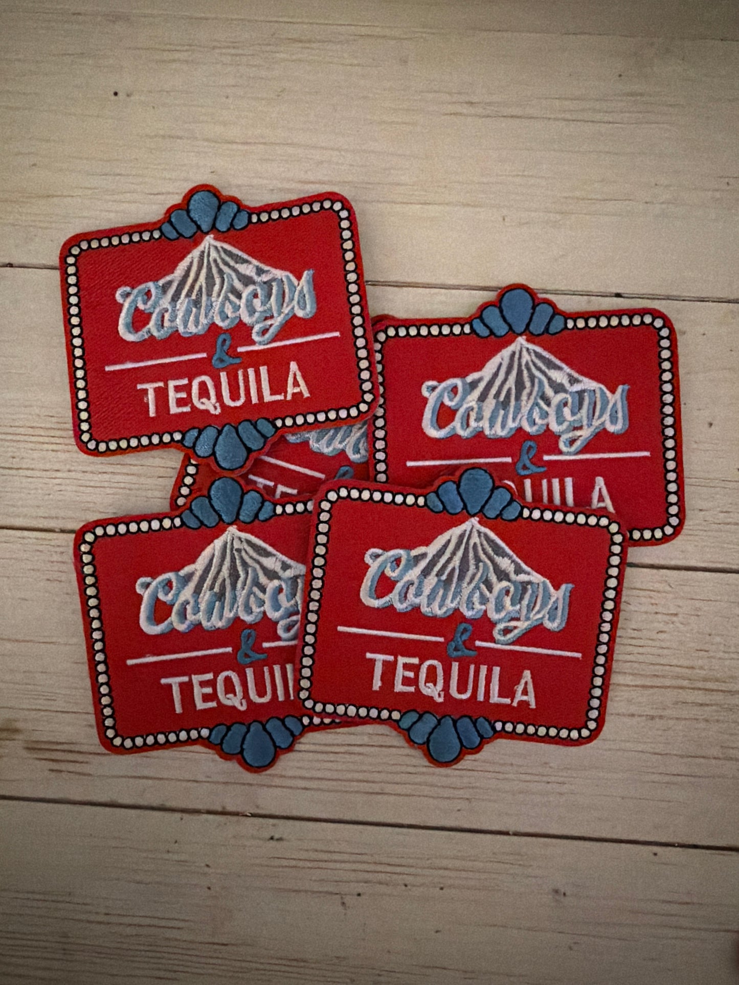 Cowboys & Tequila Red Patch
