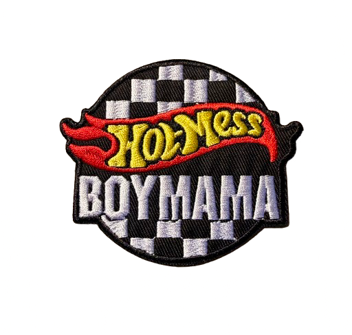Hot Mess Boy Mama Patch