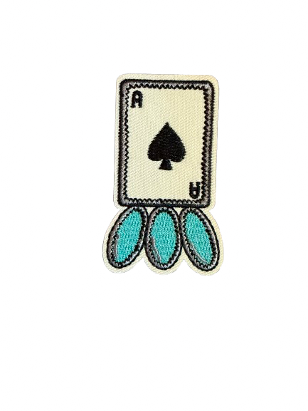Ace Card Turquoise Patch