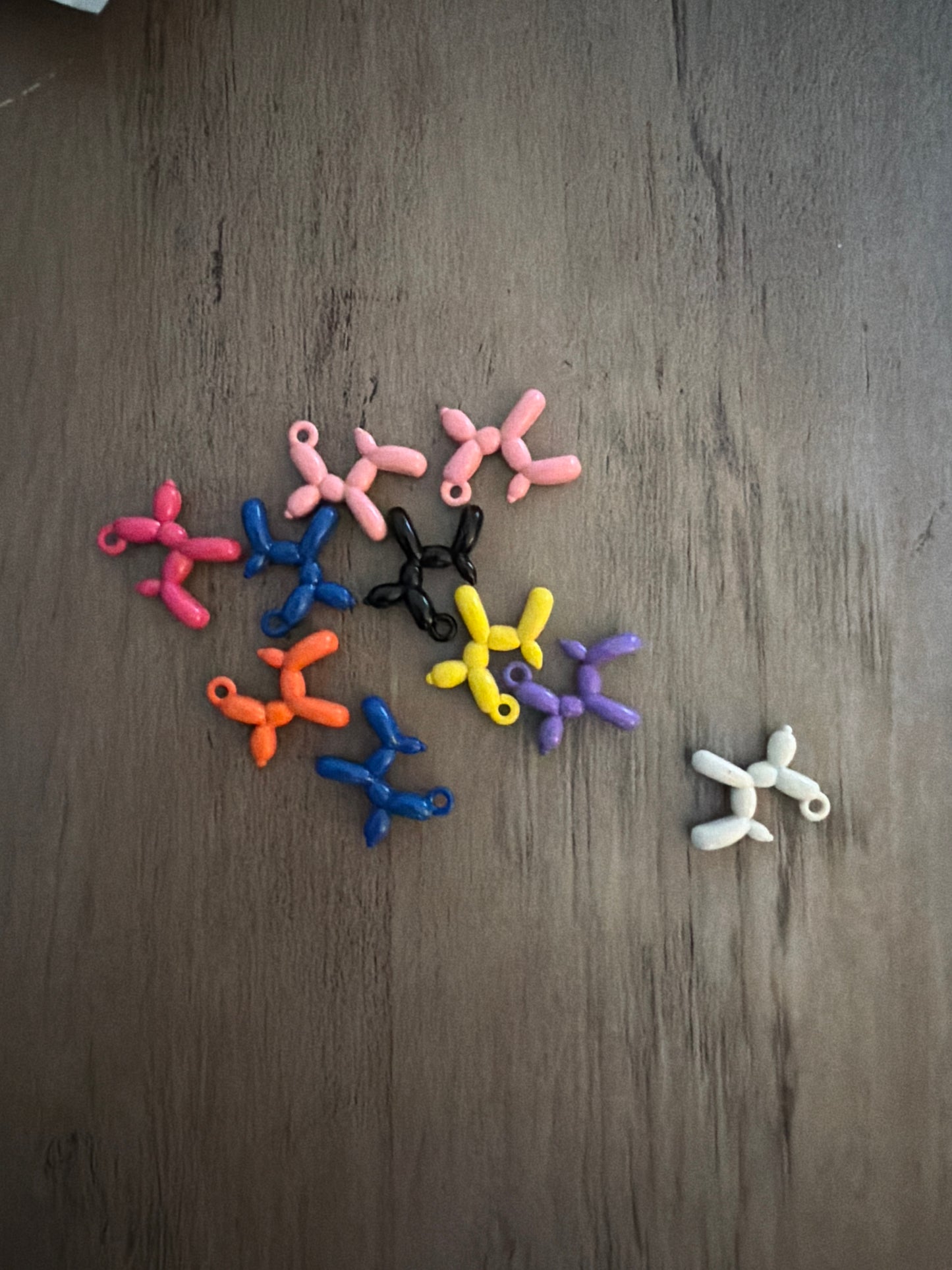 Balloon Dog Charm Lot