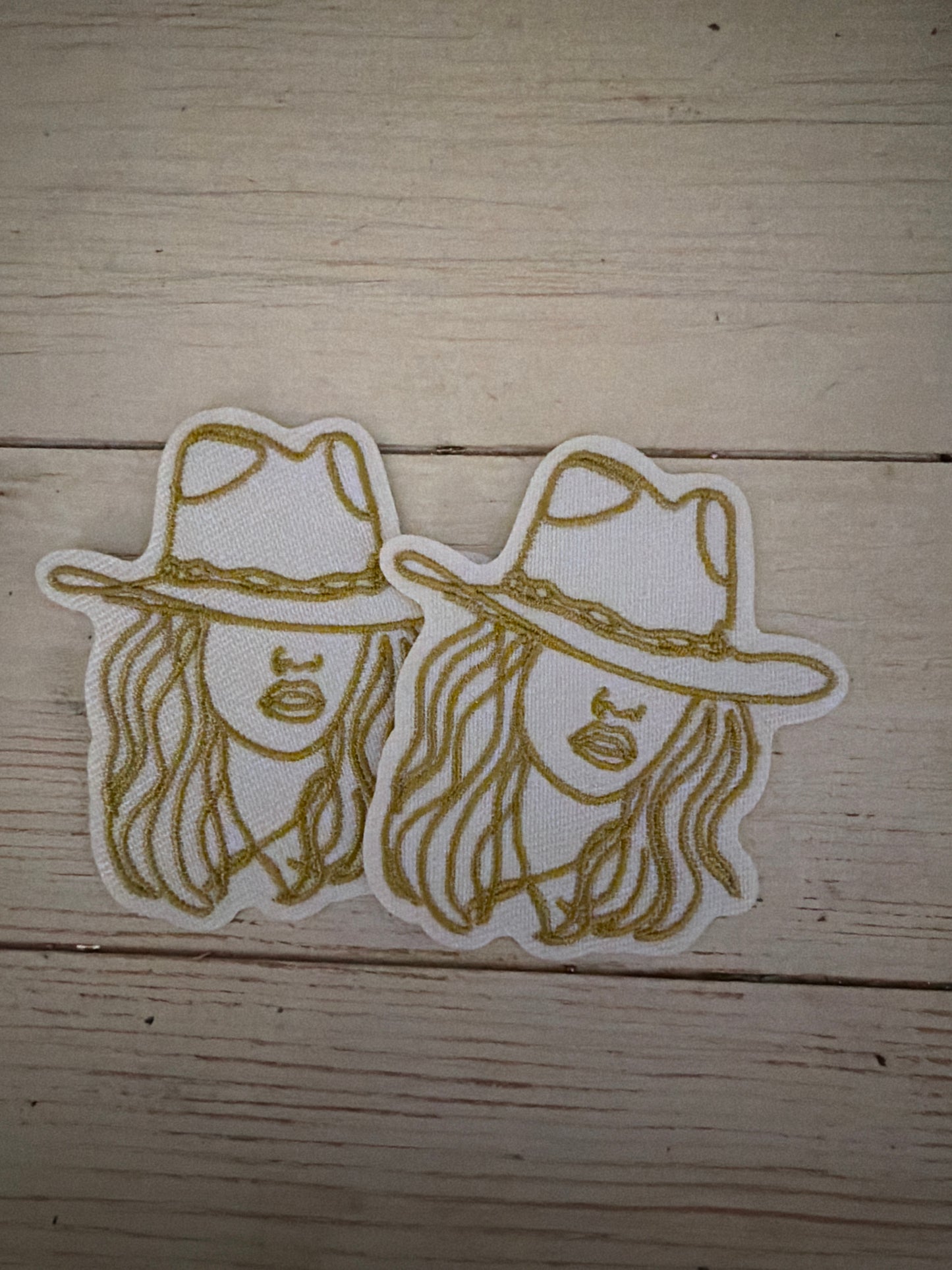 Cowgirl Outline Patch