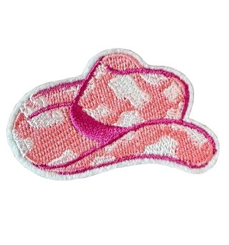 Leopard Cowboy Hat Patch 10s