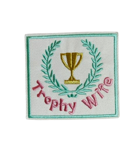 Trophy Wife Square Patch 12a
