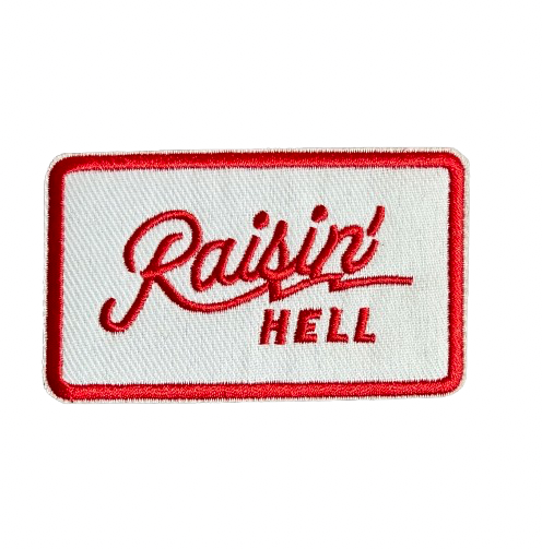 Raisin’ Hell Patch 12p