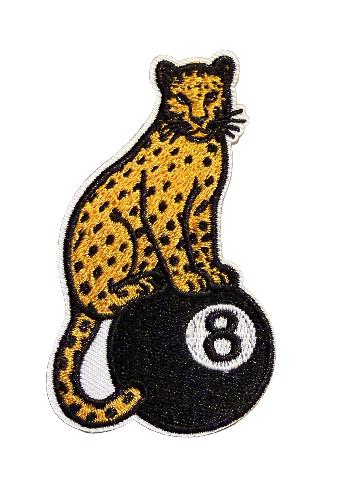 Tiger on 8 ball Patch