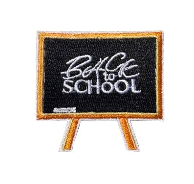 Back To School Patch 15c