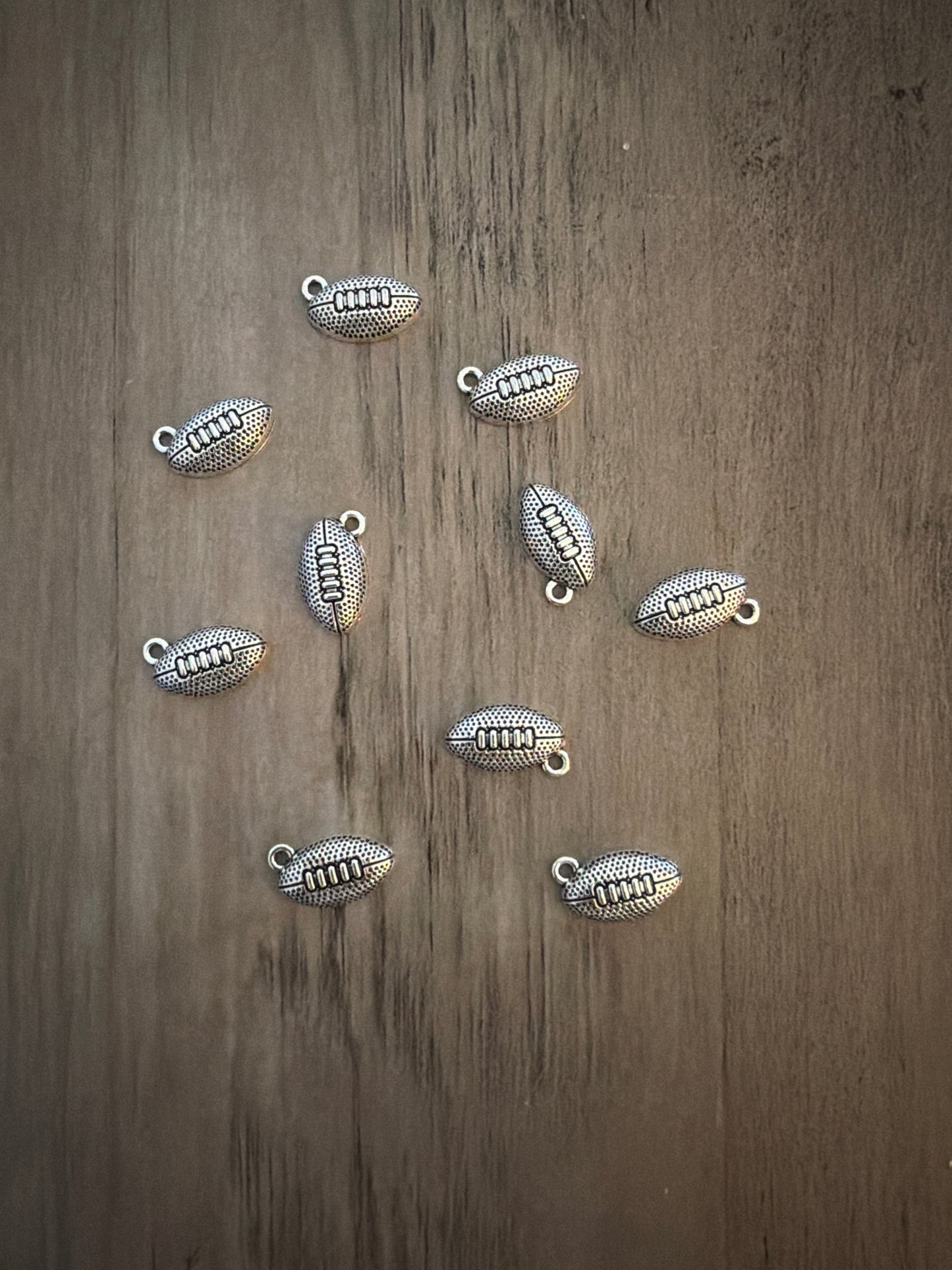 Silver football Charm Lot