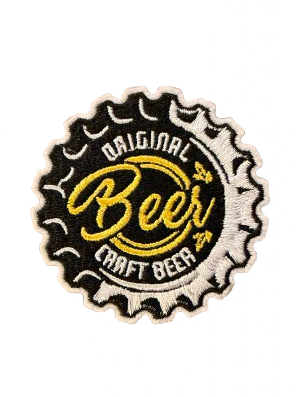 Craft Beer Cap Patch 2p