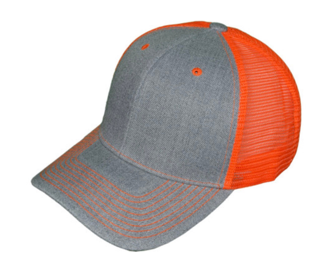 Structured 6 Panel Trucker Hat
