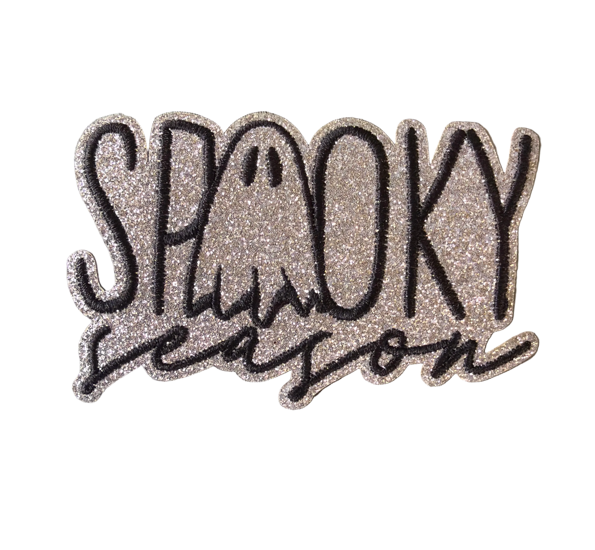 Spooky Season Glitter Patch
