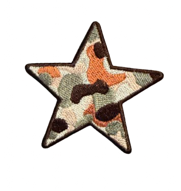 Camo Star Patch 21g