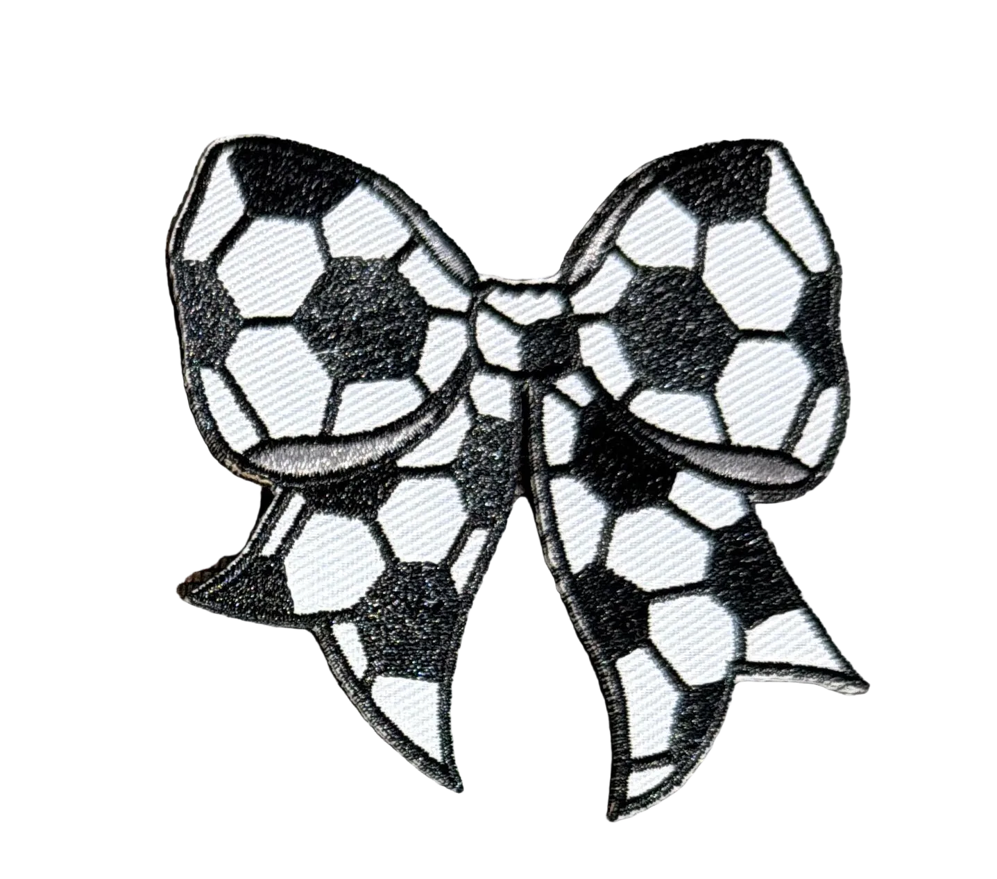 Soccer Bow Patch