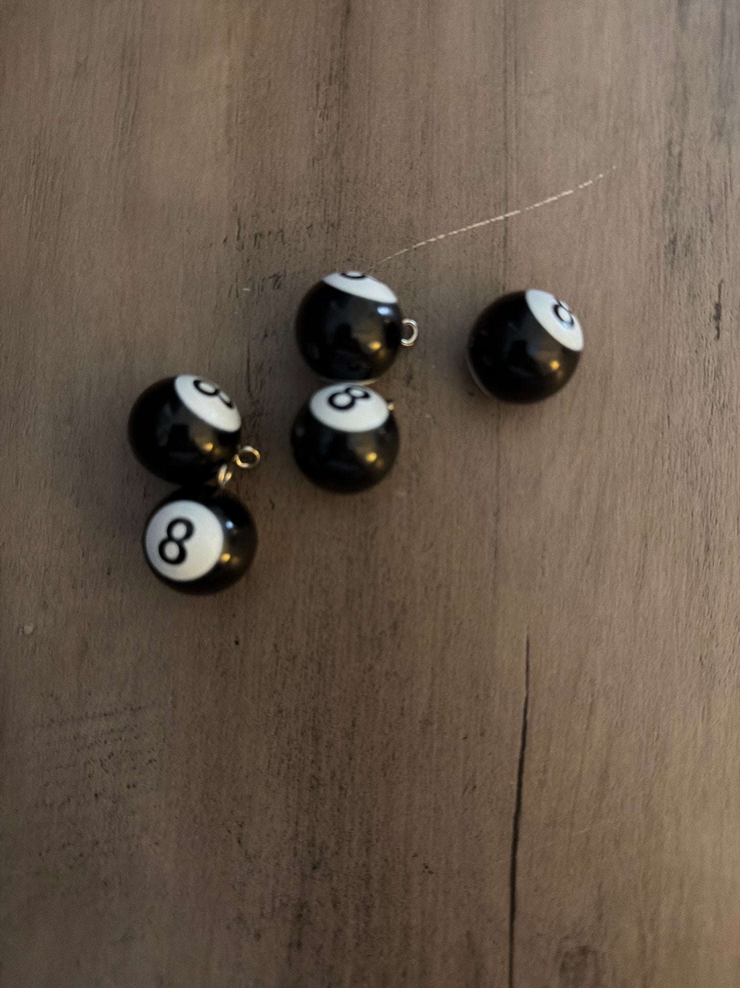 Large 8 Ball Charm Lot