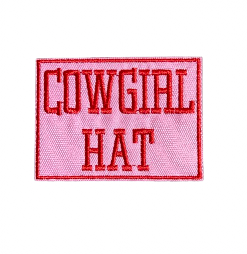 Cowgirl Hat Patch 12s