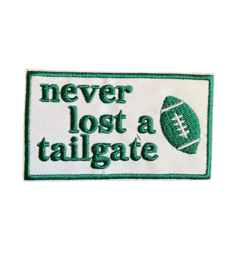 Never Lost A Tailgate Green Patch 13t