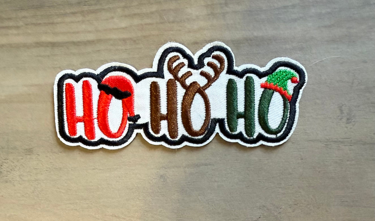 Ho Ho Ho Hats Patch