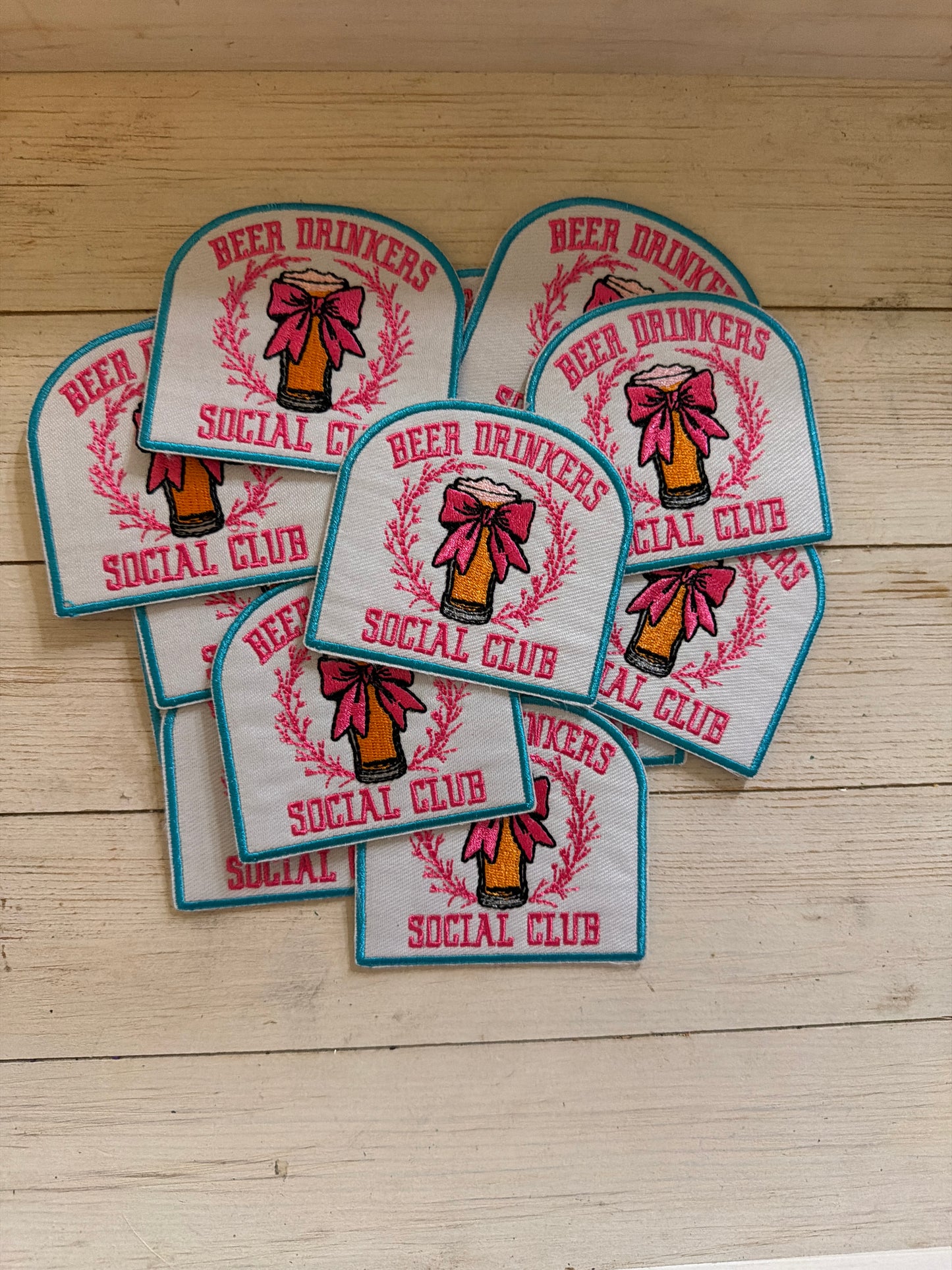 Beer Drinkers Social Club Patch
