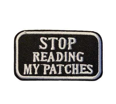 Stop Reading My Patches Patch 15r