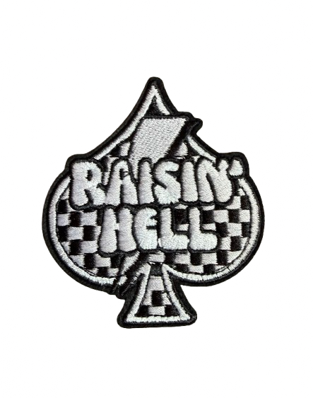 Raisin’ Hell Checkered Spade 12p