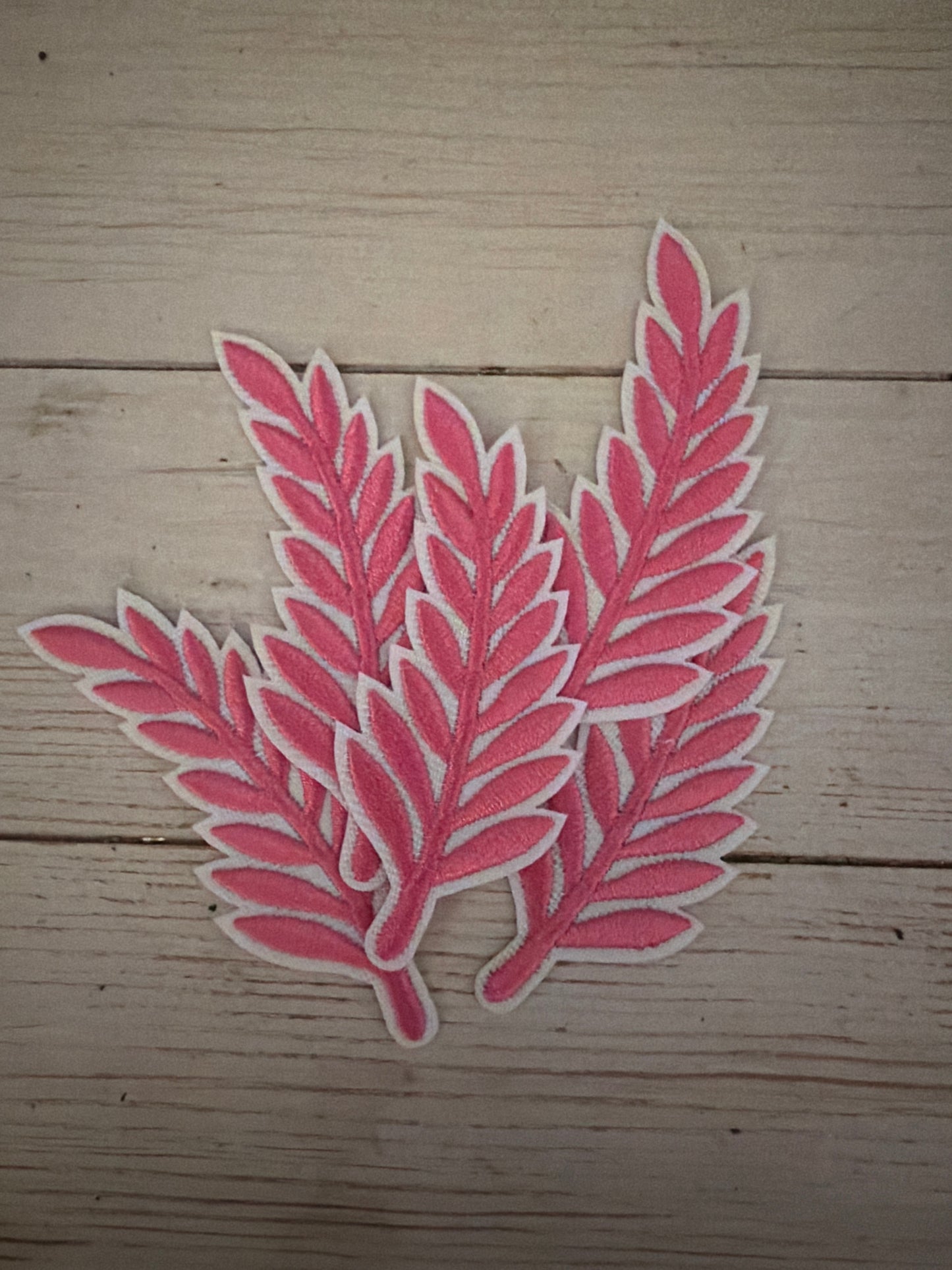 Pink Leaf Patch