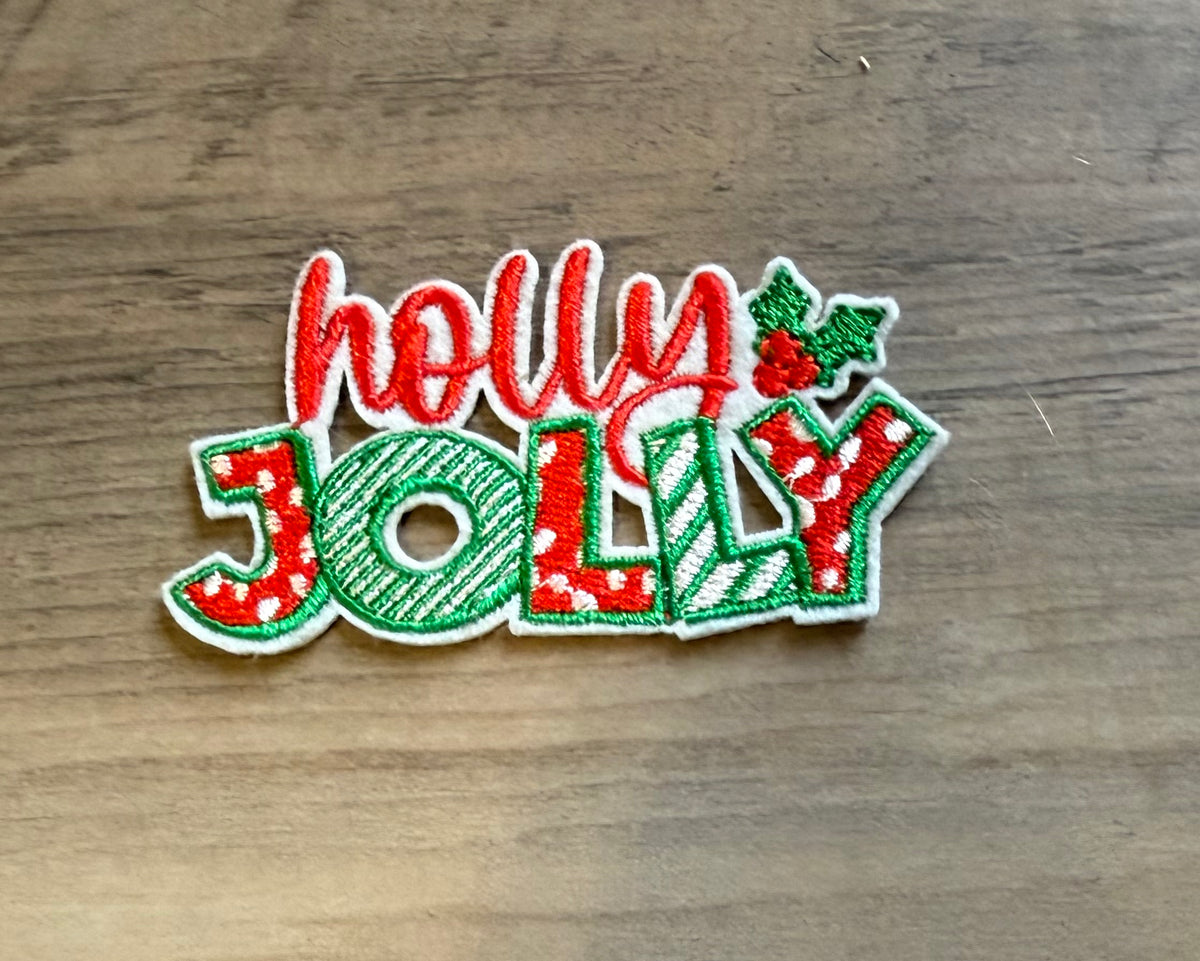 Holly Jolly small Patch