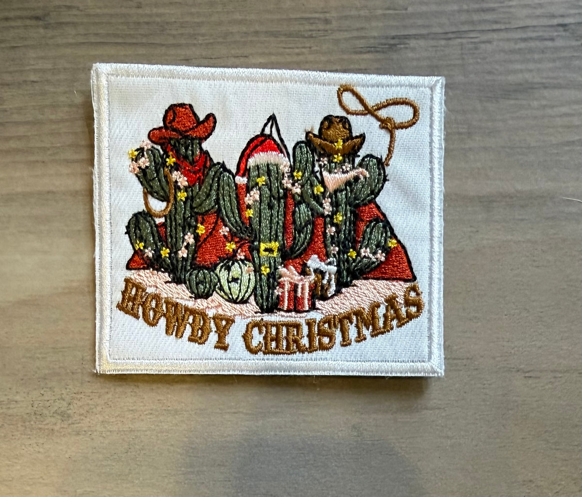 Howdy Christmas Patch