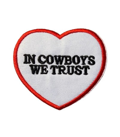 In Cowboys We Trust Patch 15u