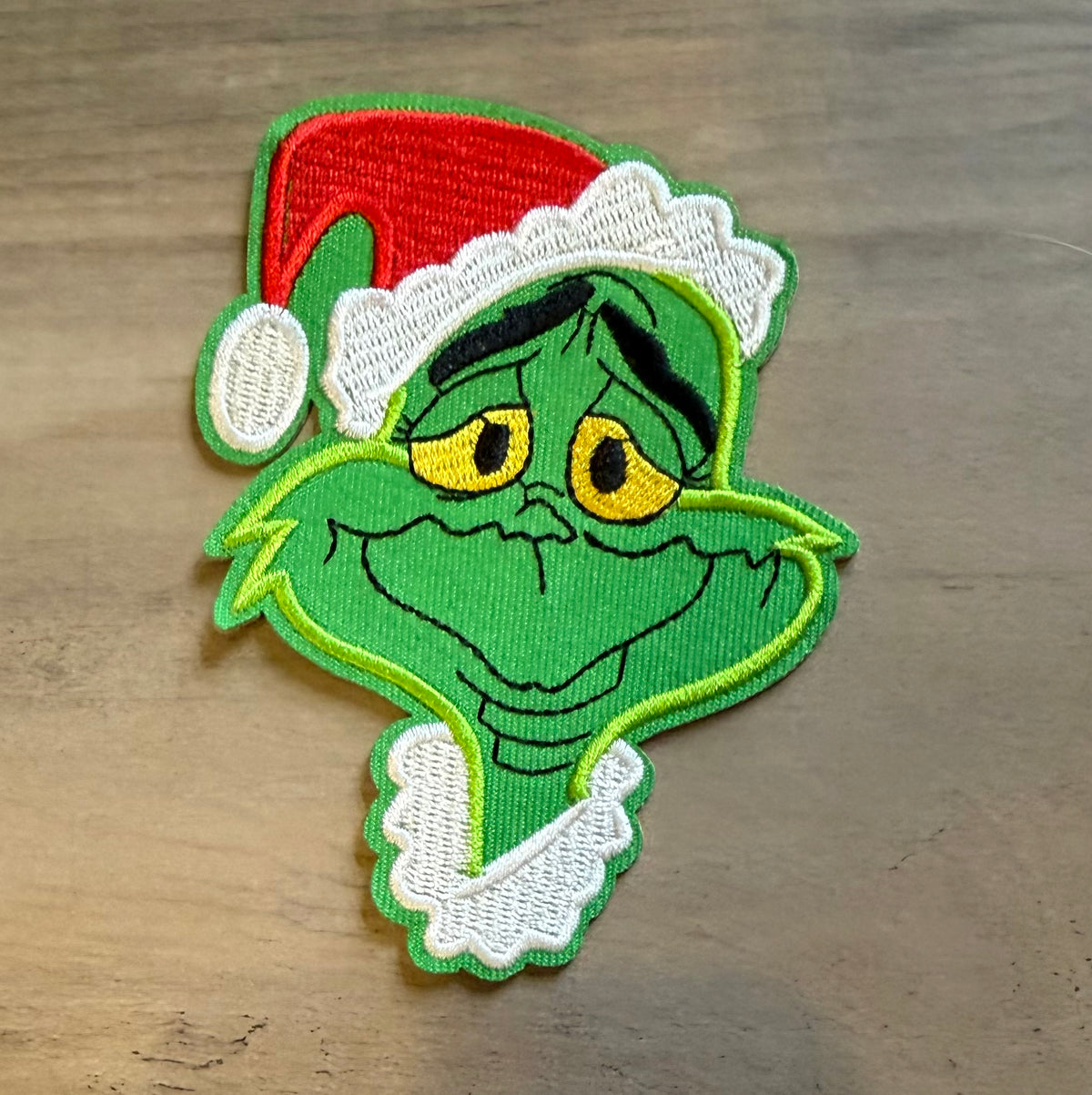 Green Man Face Patch