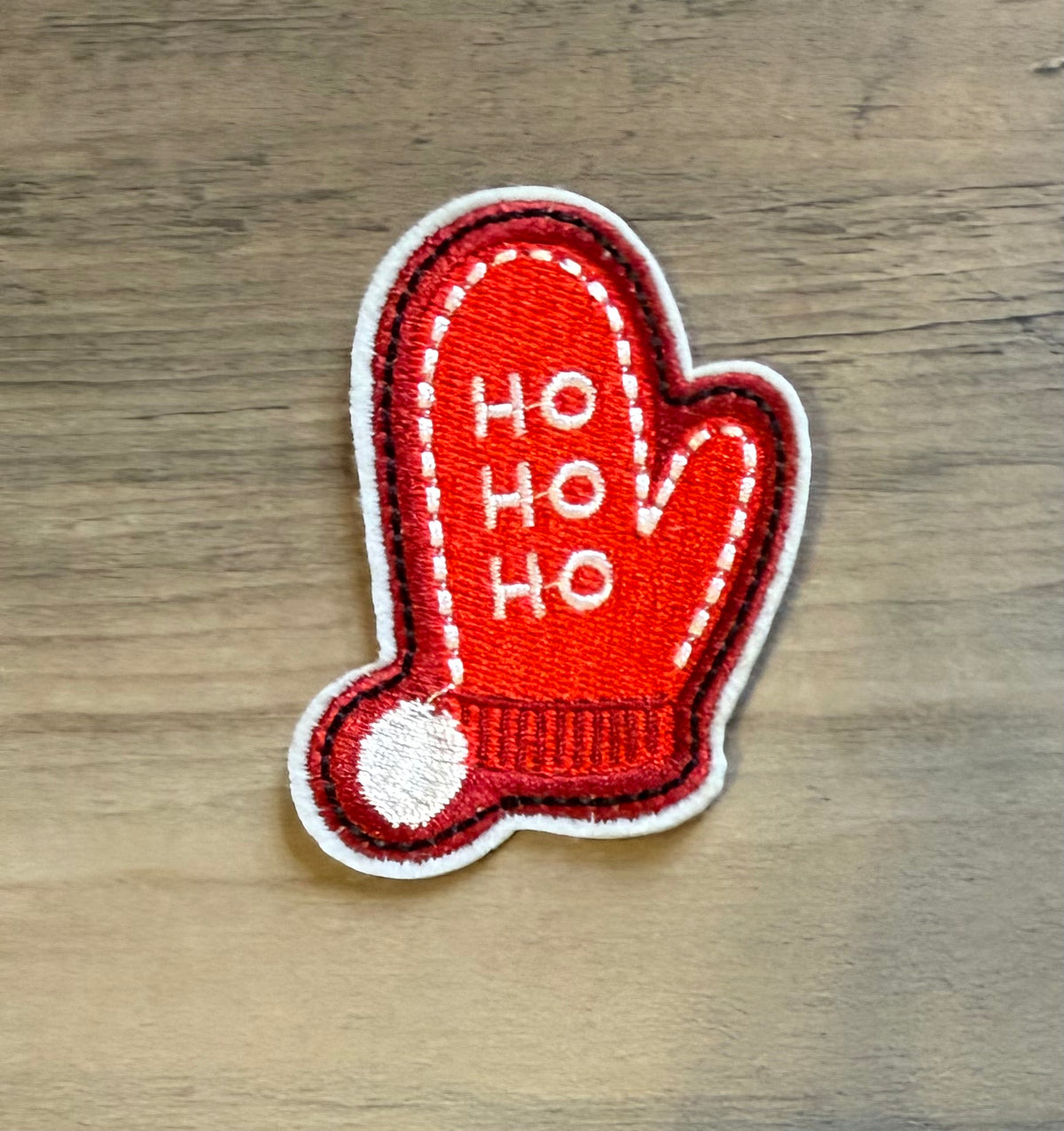 Ho Ho Mitt Patch