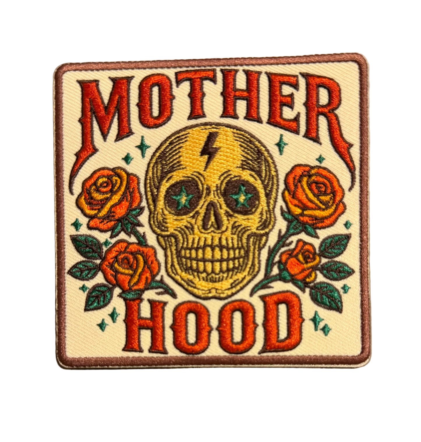 Motherhood Skull Patch 3o