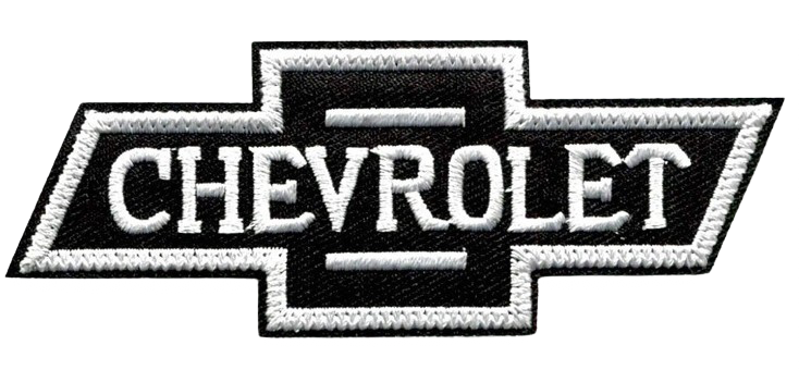CHEVROLET Bow Tie Logo Patch Iron On Ready Chevy Brand New - Truck Mechanic Hat Filler Cap