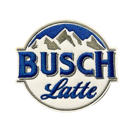 BUSCH BEER Patch Iron On Ready Brand New