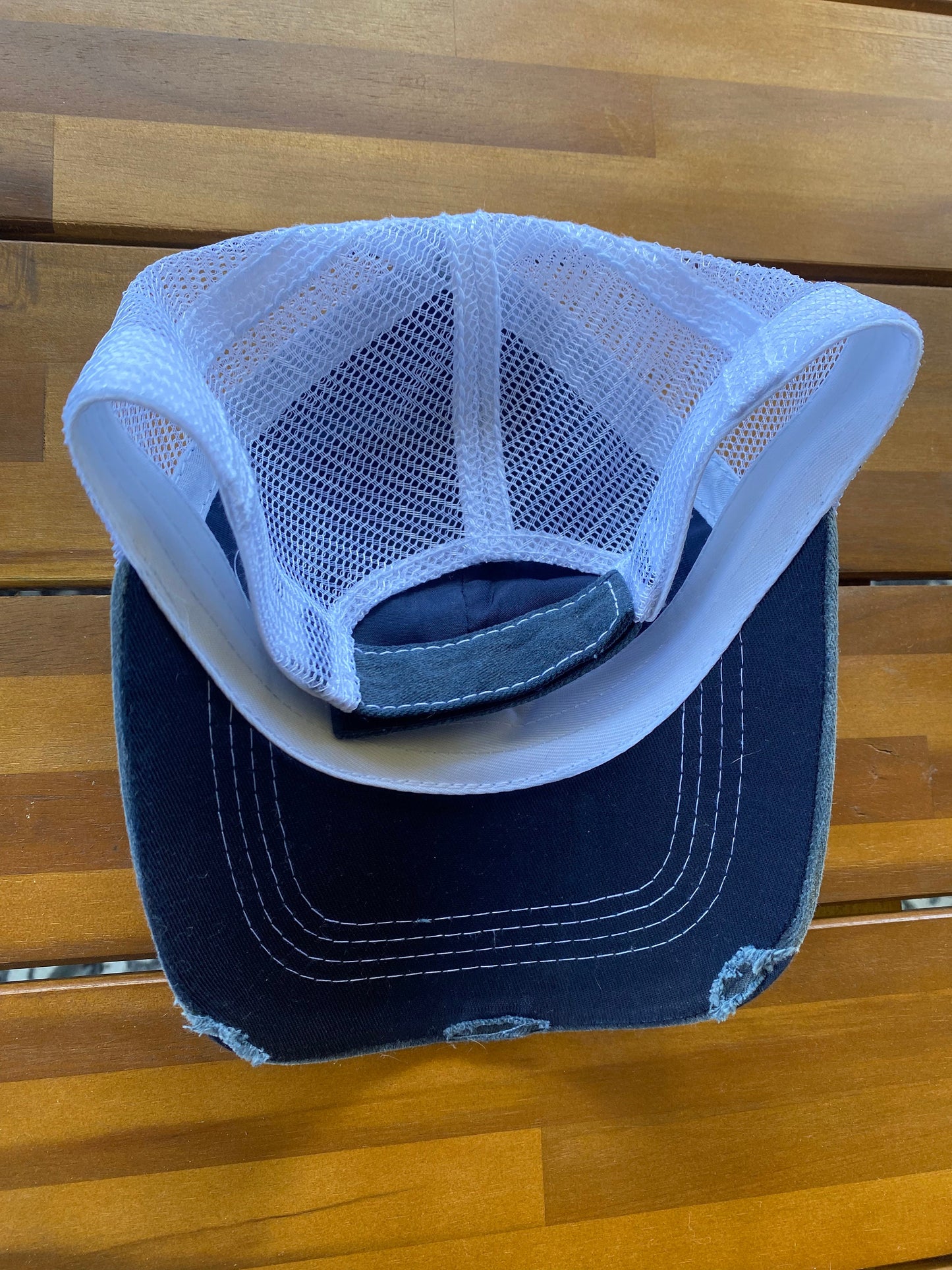 Yuengling Traditional Lager Distressed Trucker Mesh Hat Unisex Adjustable