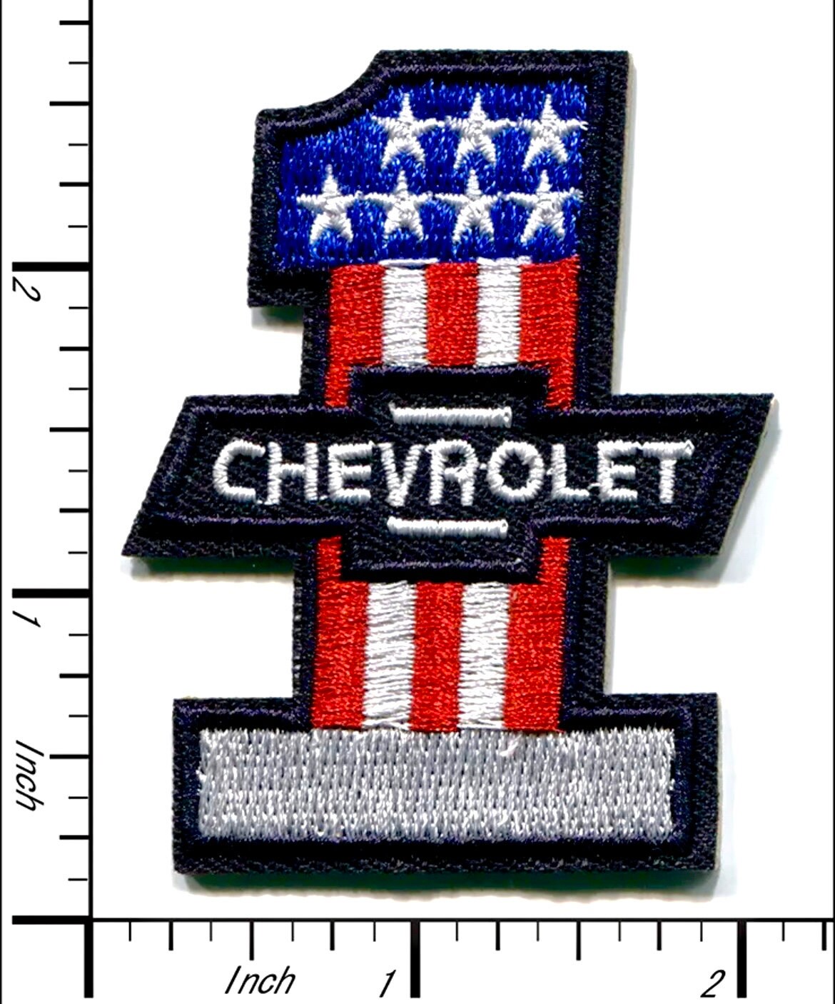 CHEVROLET Patch Chevy Patch #1 Iron On Ready Patch USA Flag Brand New America