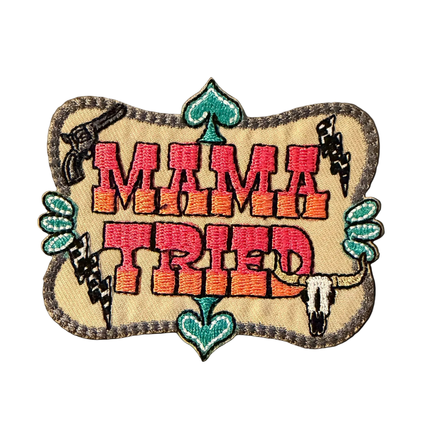 Mama Tried Patch 2v 2 colors