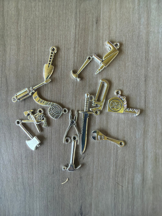 Mixed Tool Charm Lot