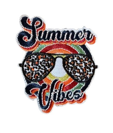 Summer Vibes Sunglasses Patch 9h