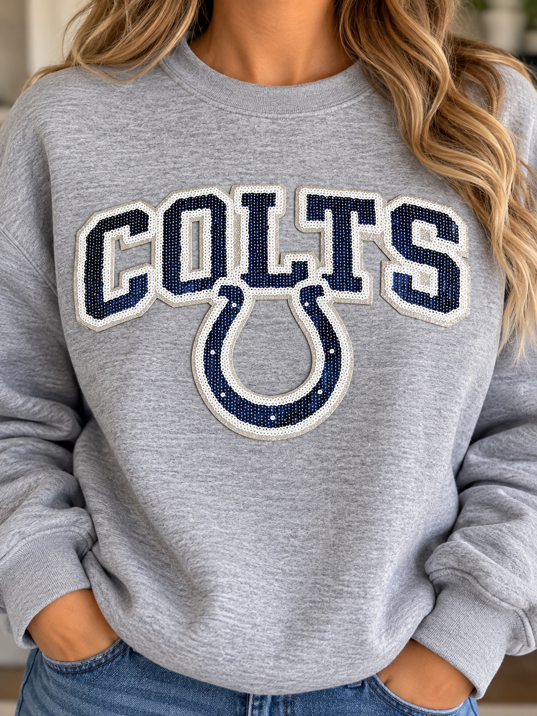 Sequin Sports Patches for Shirts