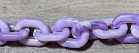 Marble Large Oval Link Chain