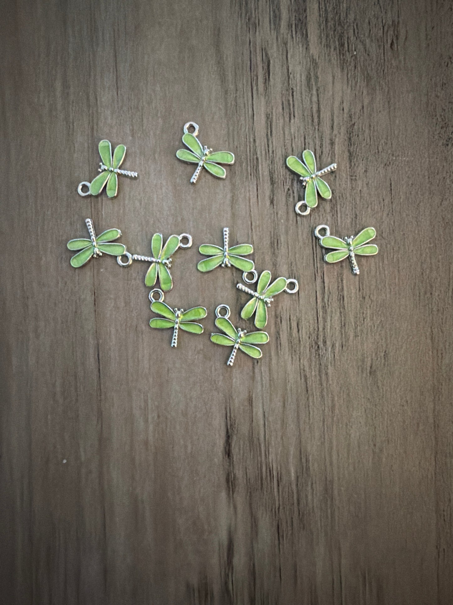 Mint Dragonfly Charm Lot