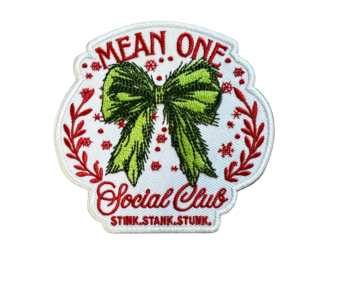 Mean One Social Club Patch