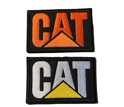 CAT Iron on Patch - Pick Your Color